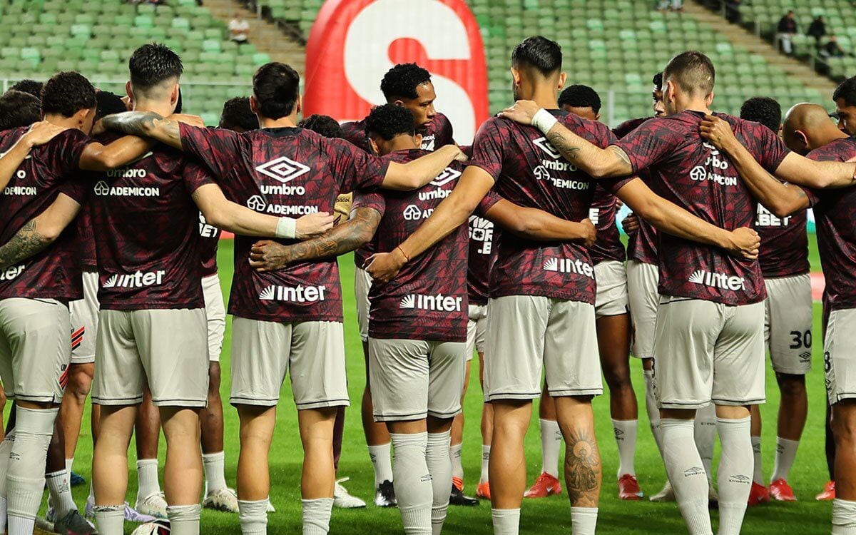 Athletico não vence há quatro jogos na Série B. Foto: Duda Matoso/athletico