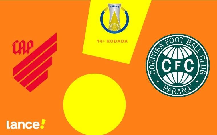 Athletico e Coritiba jogam pela Série B, na Arena da Baixada. Foto: Arte/Lance!