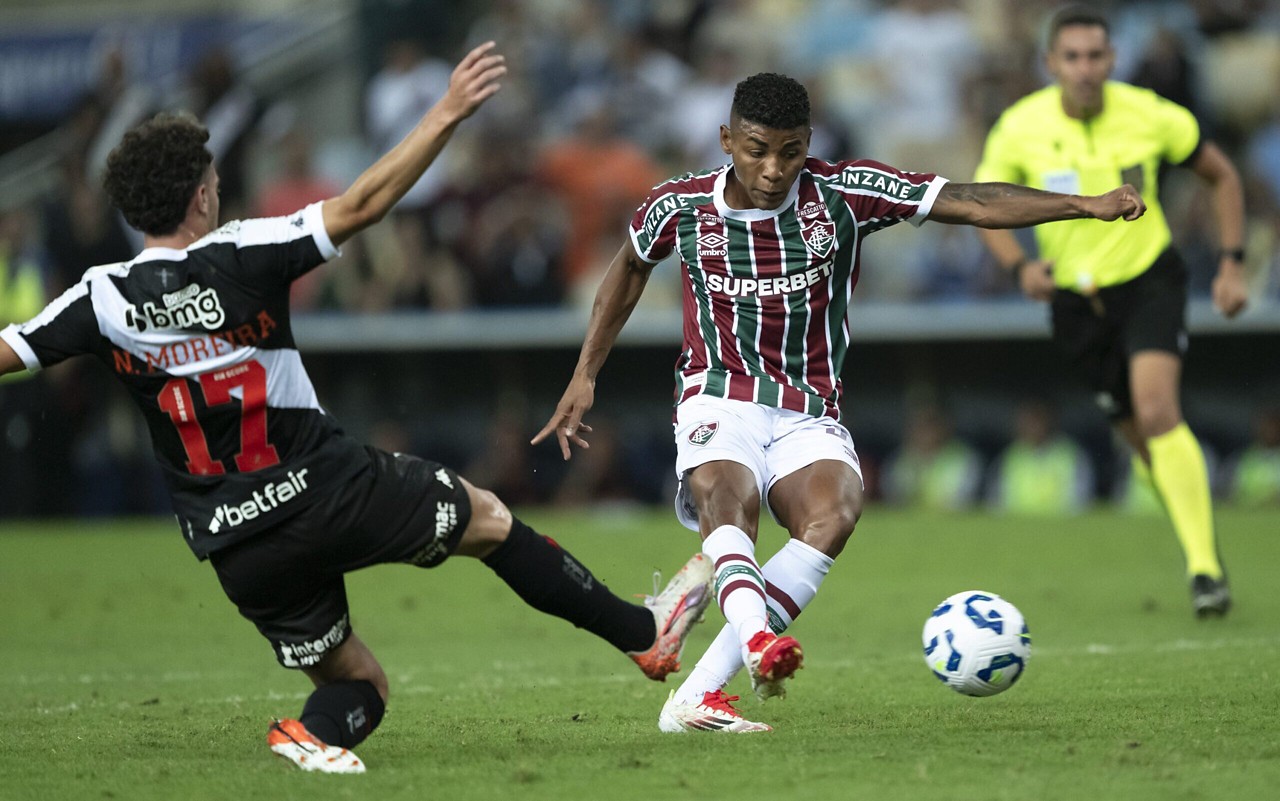 Fluminense x Vasco no Maracanã Hercules (Foto: Jorge Rodrigues/AGIF)