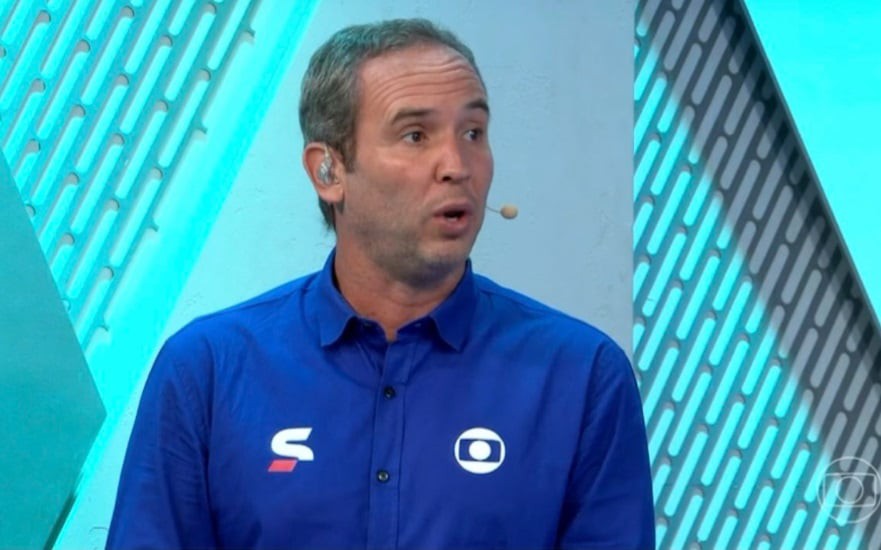 Caio Ribeiro comenta a partida da Seleção Brasileira (Foto: Reprodução / Globo)