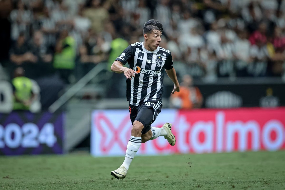 Alan Franco foi uma das principais peças do time do Atlético em 2024