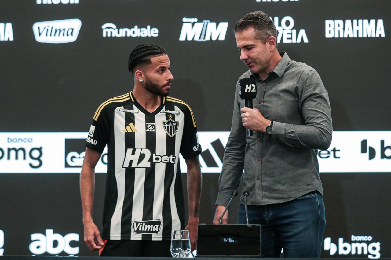Victor apresentou Alexander na Arena MRV
