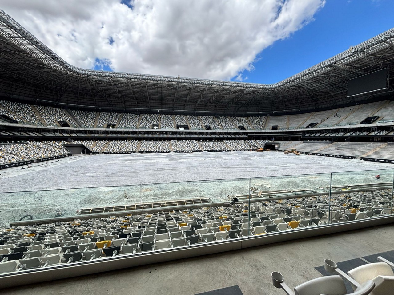 Arena MRV deve ser reinaugurada em abril desde 2025