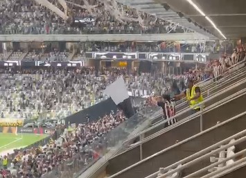 Polícia Civil investiga um caso de racismo ocorrido no camarote 34 da Arena MRV durante a partida entre Atlético e Flamengo