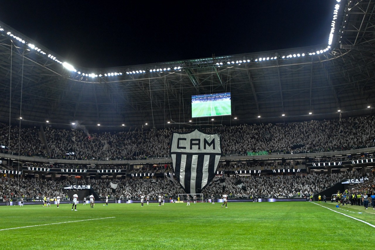 Arena MRV será o palco das partidas contra Bragantino e Fluminense