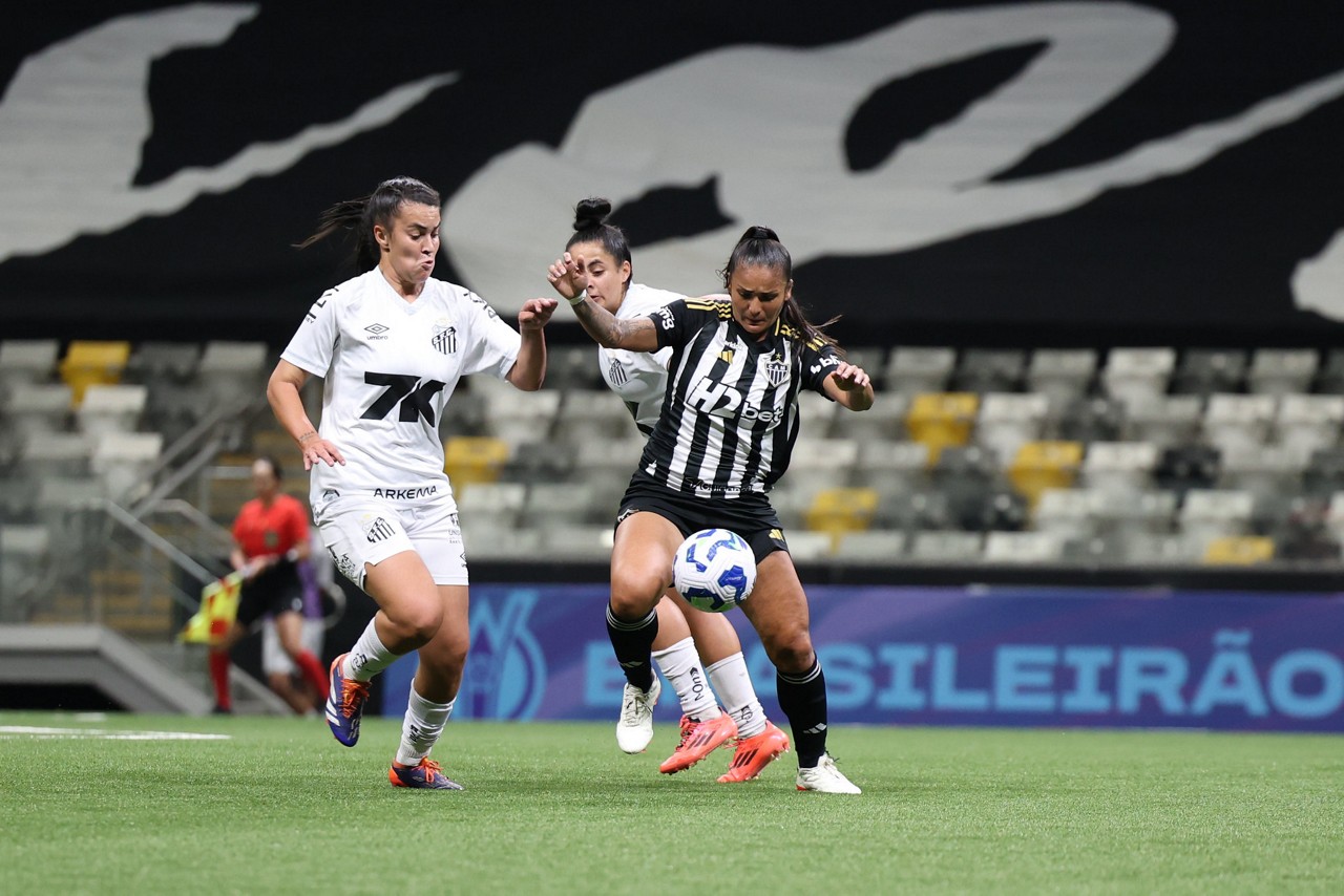 No jogo de ida, as Vingadoras venceram o Santos (1 a 0), na Arena MRV, em Belo Horizonte 