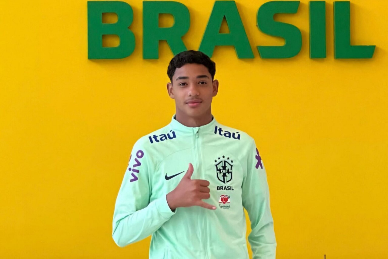 Goleiro Kaio Assis é um dos jogadores do Atlético convocados pela seleção brasileira para o Sul-Americano sub-17