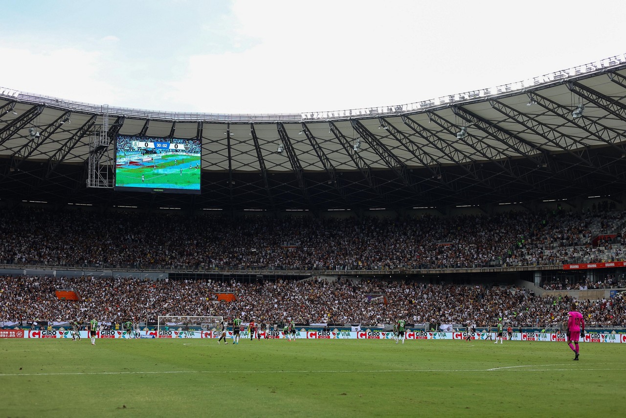 Torcida do Atlético lotou o Mineirão na final contra o América
