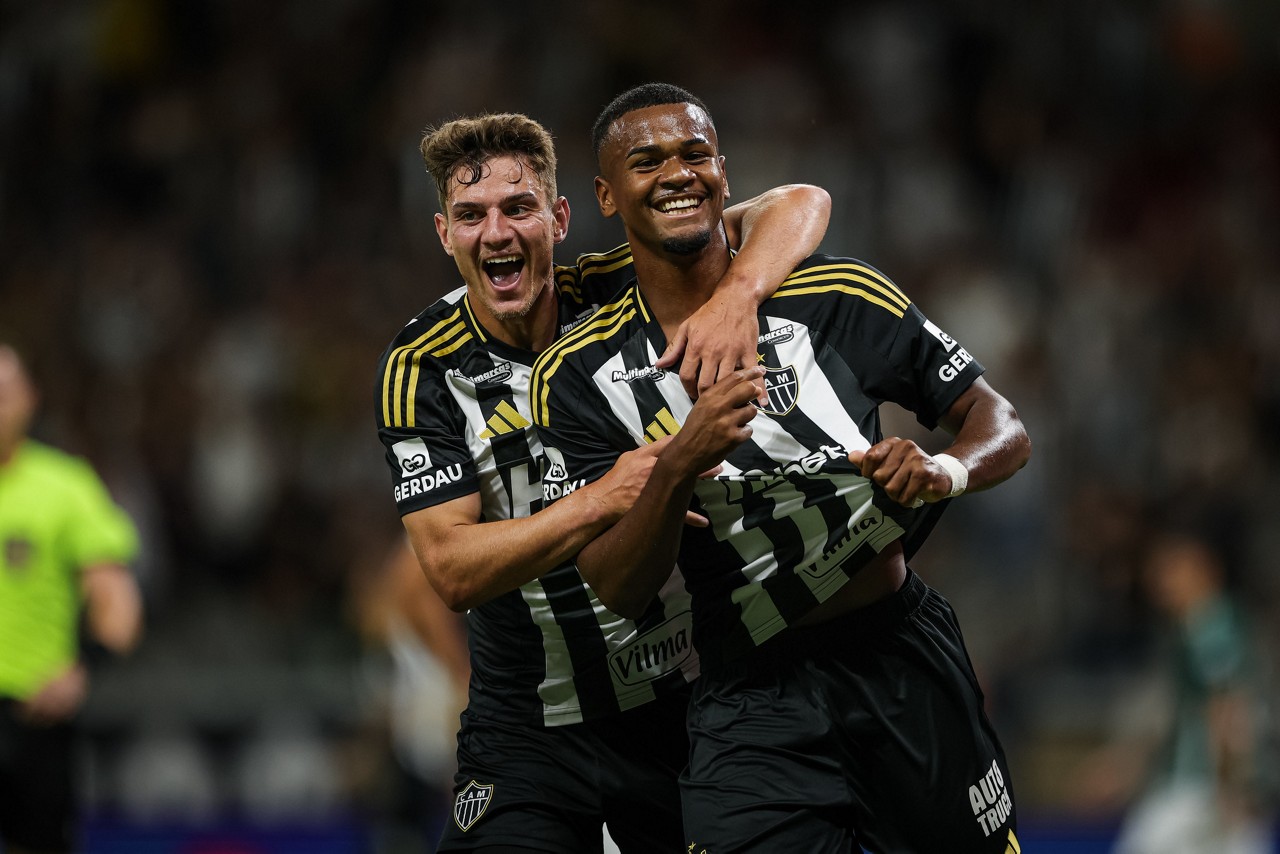 Atacante Alisson, de 19 anos, marcou o pimeiro gol do Galo na vitória por 4 a 1 sobre o Manaus
