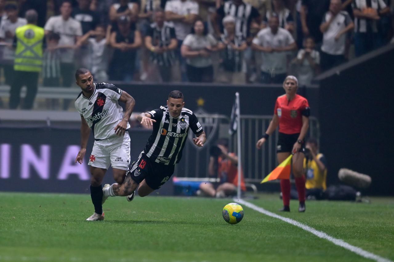 No duelo de ida, na Arena MRV, o Atlético venceu por 2 a 1, de virada