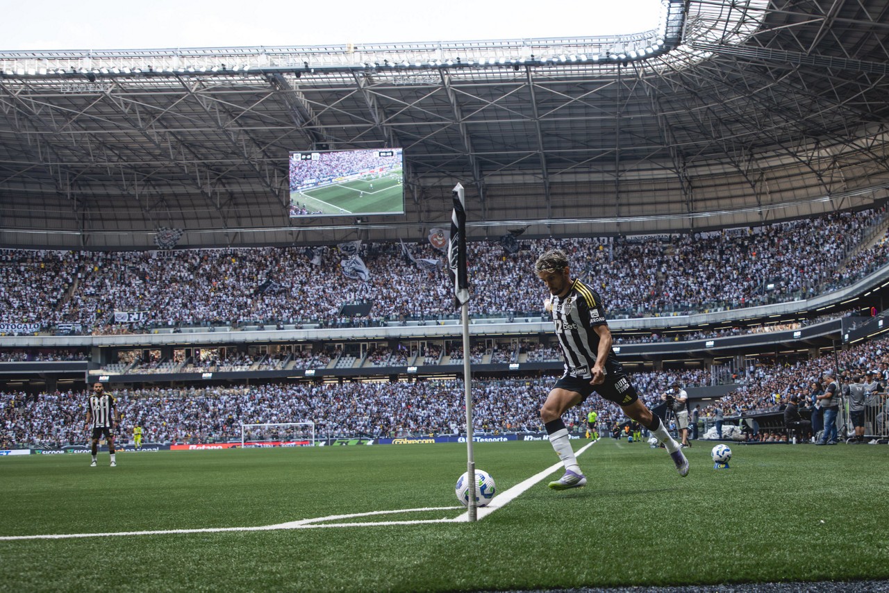 Galo leva, em média, mais de 33 mil pessoas por jogo na Arena MRV