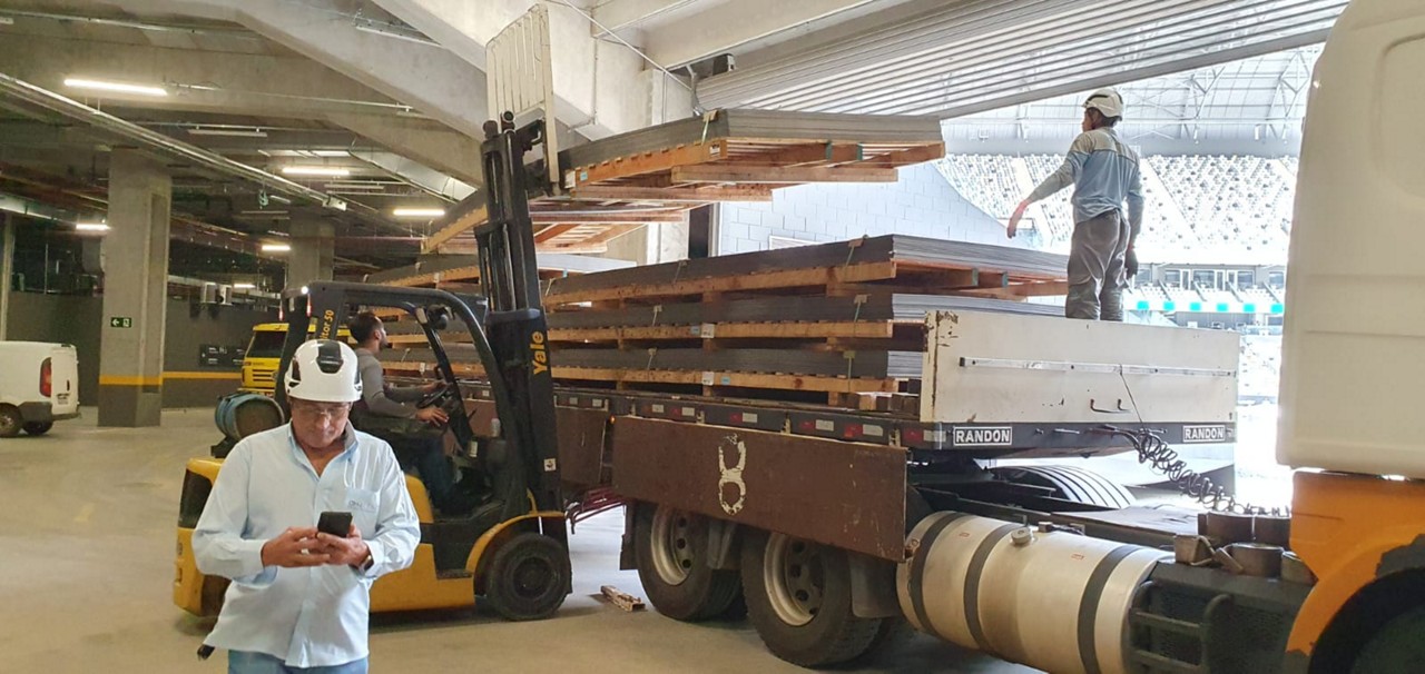 Começa obras de melhoria da acústica da Arena MRV