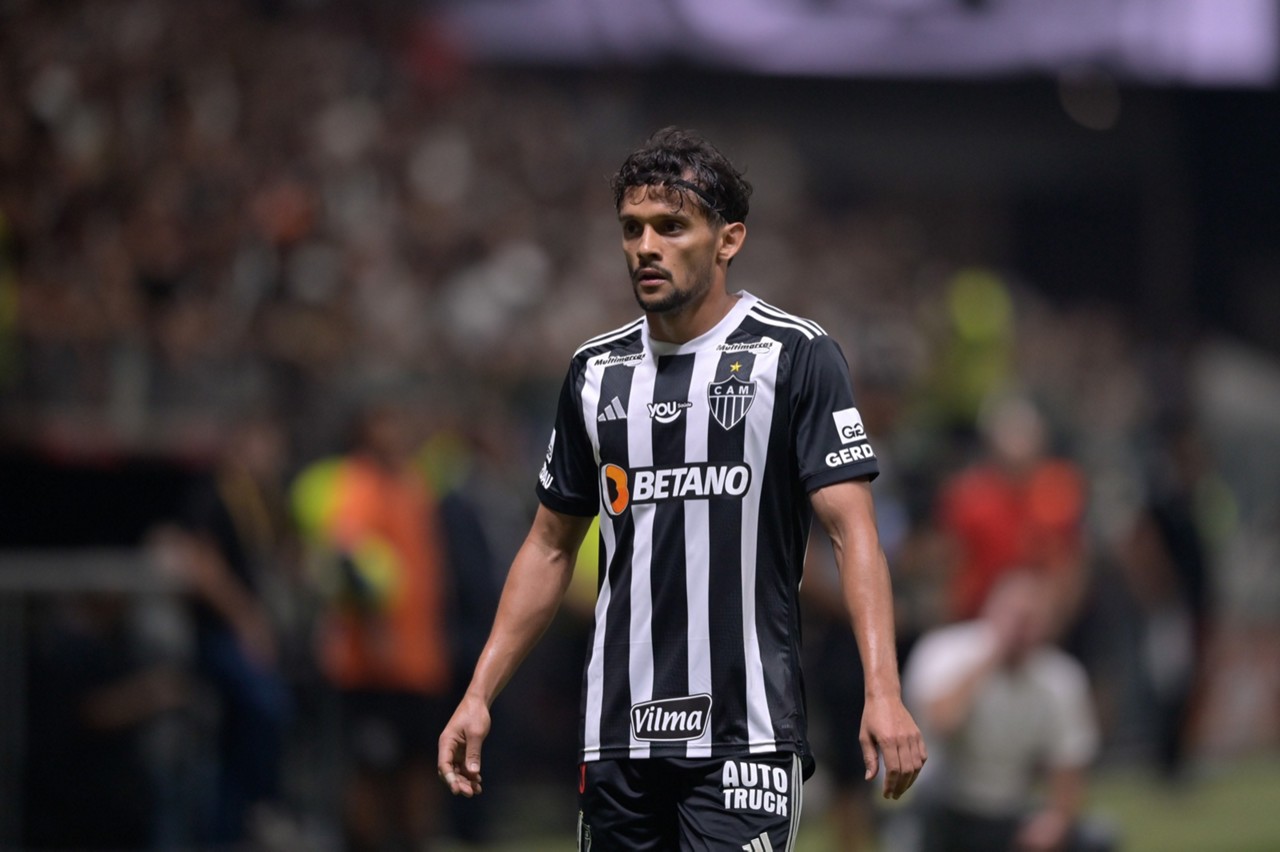 Gustavo Scarpa foi o jogador que mais vestiu a camisa do Galo em 2024