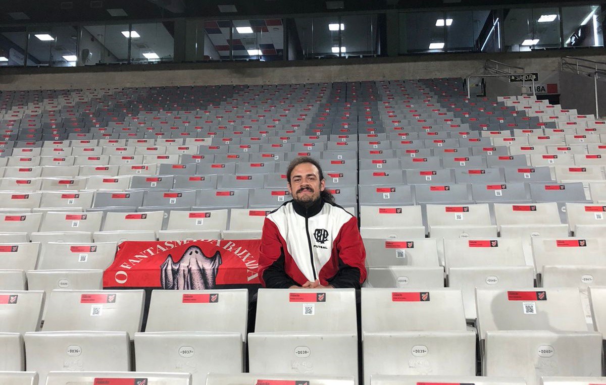 Psicólogo Igor Stocco, de 27 anos, torcedor do clube rubro-negro