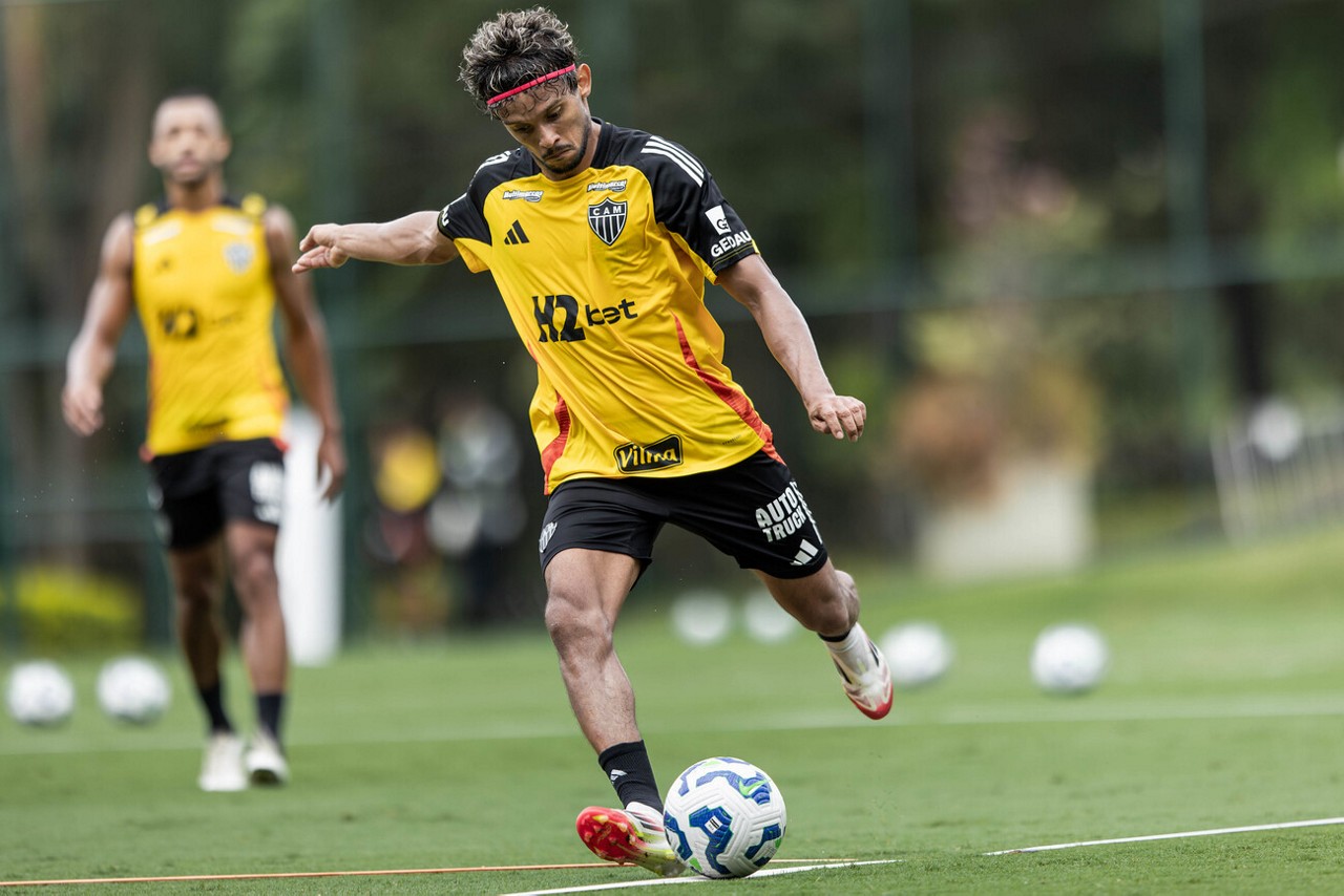 
Na manhã deste sábado (19/4), o Atlético finalizou a preparação para enfrentar o Botafogo pelo Campeonato Brasileiro