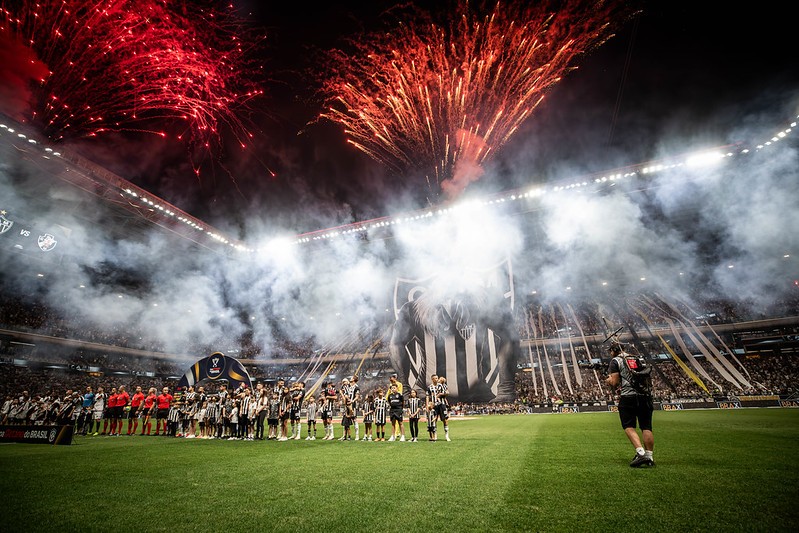 Atlético recebe o Flamengo na Arena MRV para o segundo jogo da final da Copa do Brasil