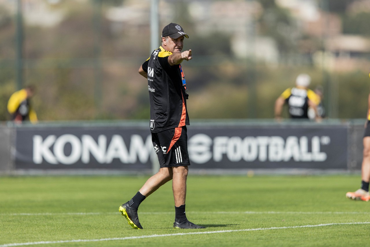 Cuca está satisfeito com o atual desempenho da equipe