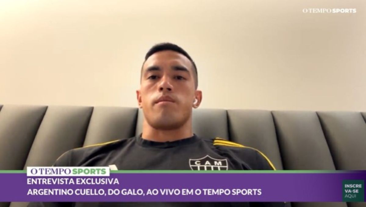 Cuello é o convidado do programa O TEMPO Sports desta quarta-feira (26)
