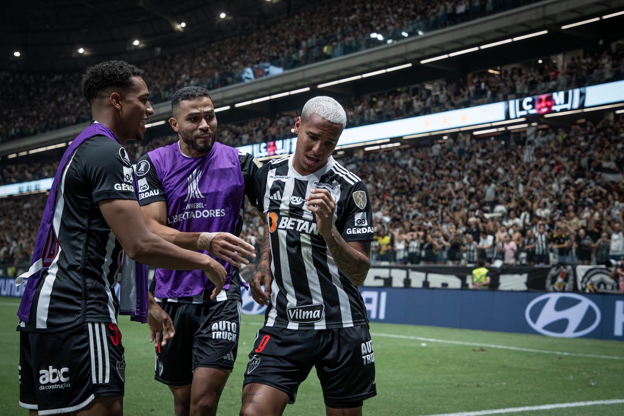 Atacante brilhou nos jogos contra Fluminense e River Plate, pela Libertadores