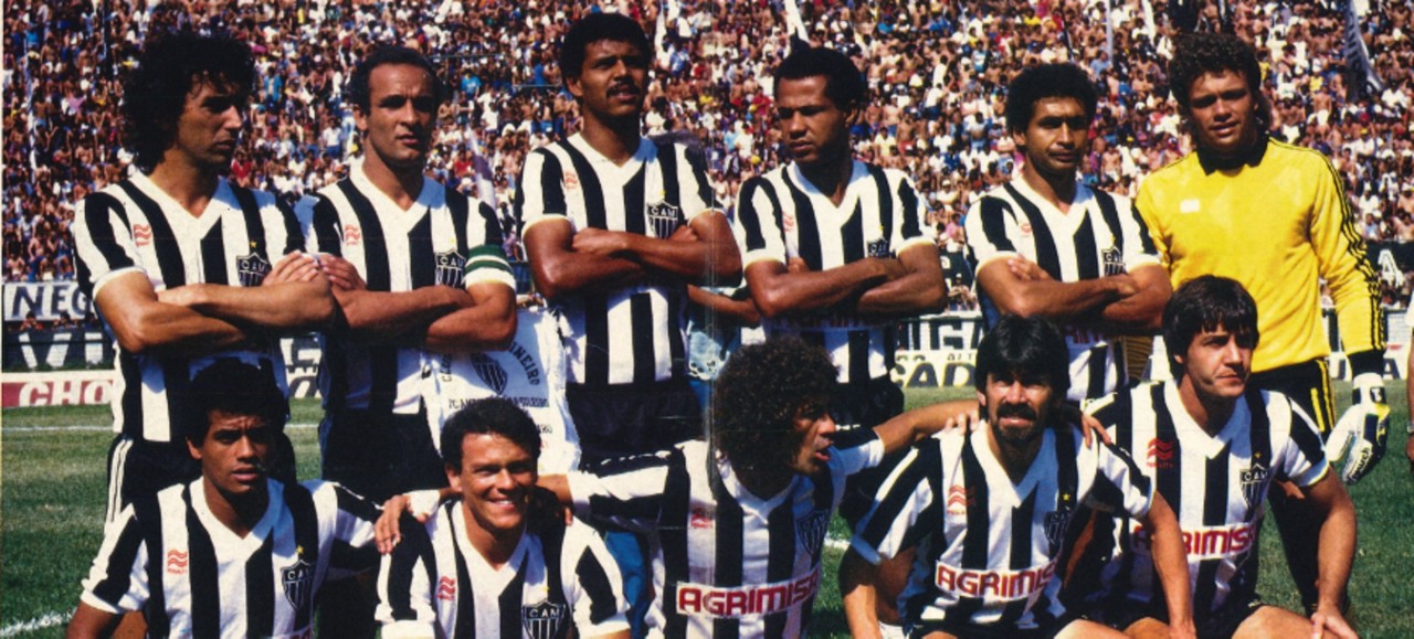Time base do Atlético durante a disputa do Nacional de 1986