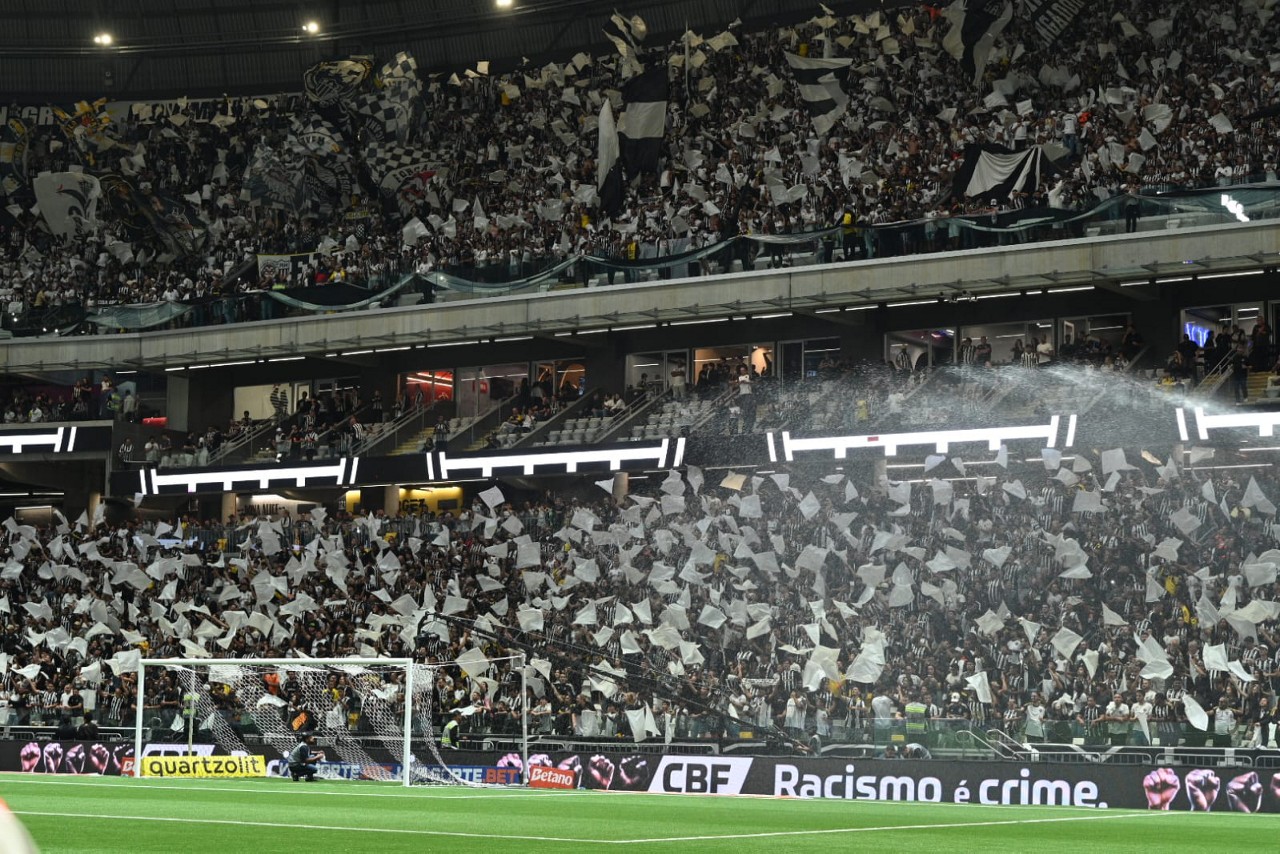 Torcida do Atlético na Arena MRV