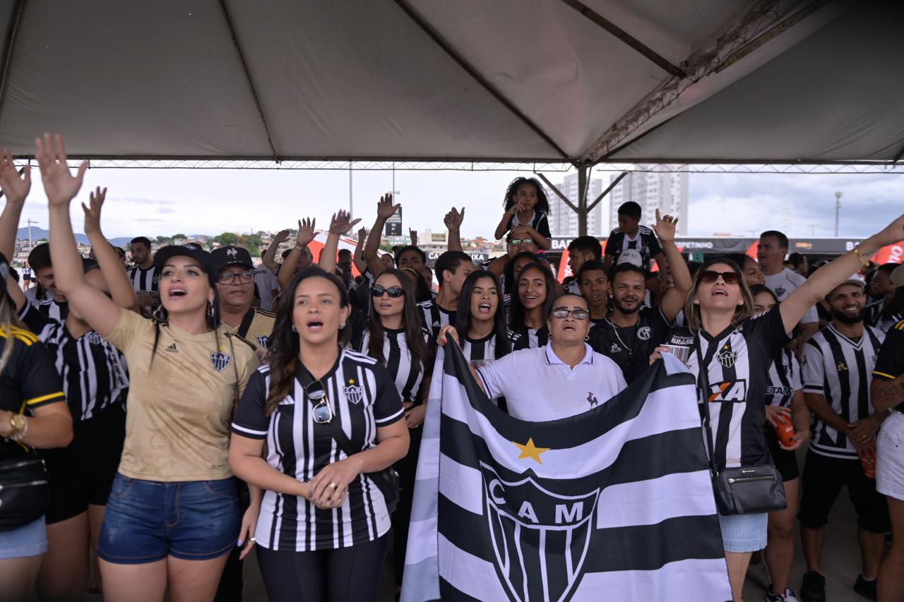 Família da Grande BH apoia o Galo na Arena MRV