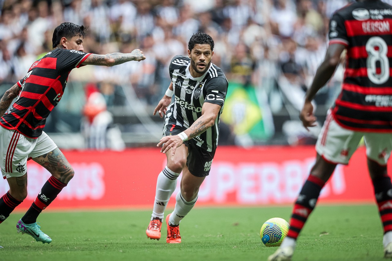 Atlético e Flamengo se enfrentaram na final da Copa do Brasil em 2024