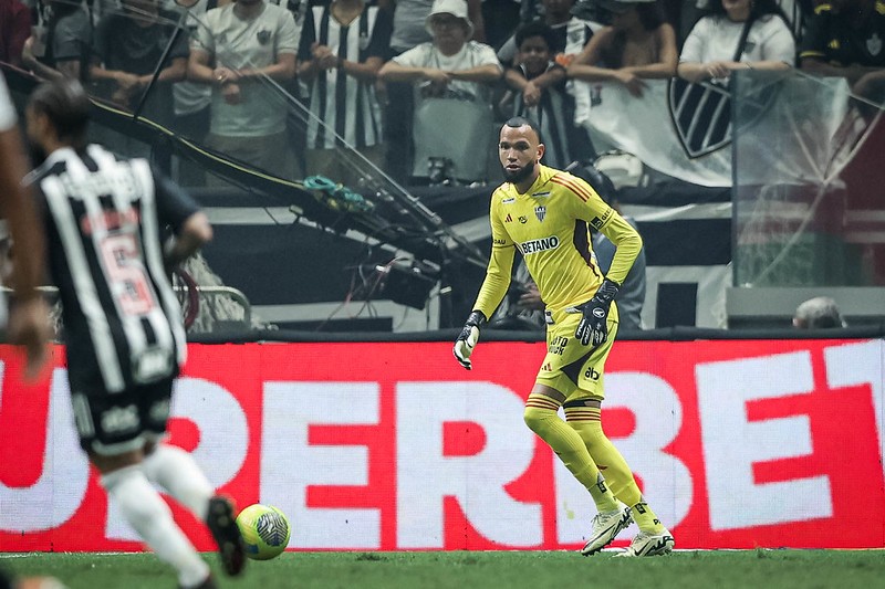 Everson vem sendo um dos destaques do Atlético nas últimas semanas