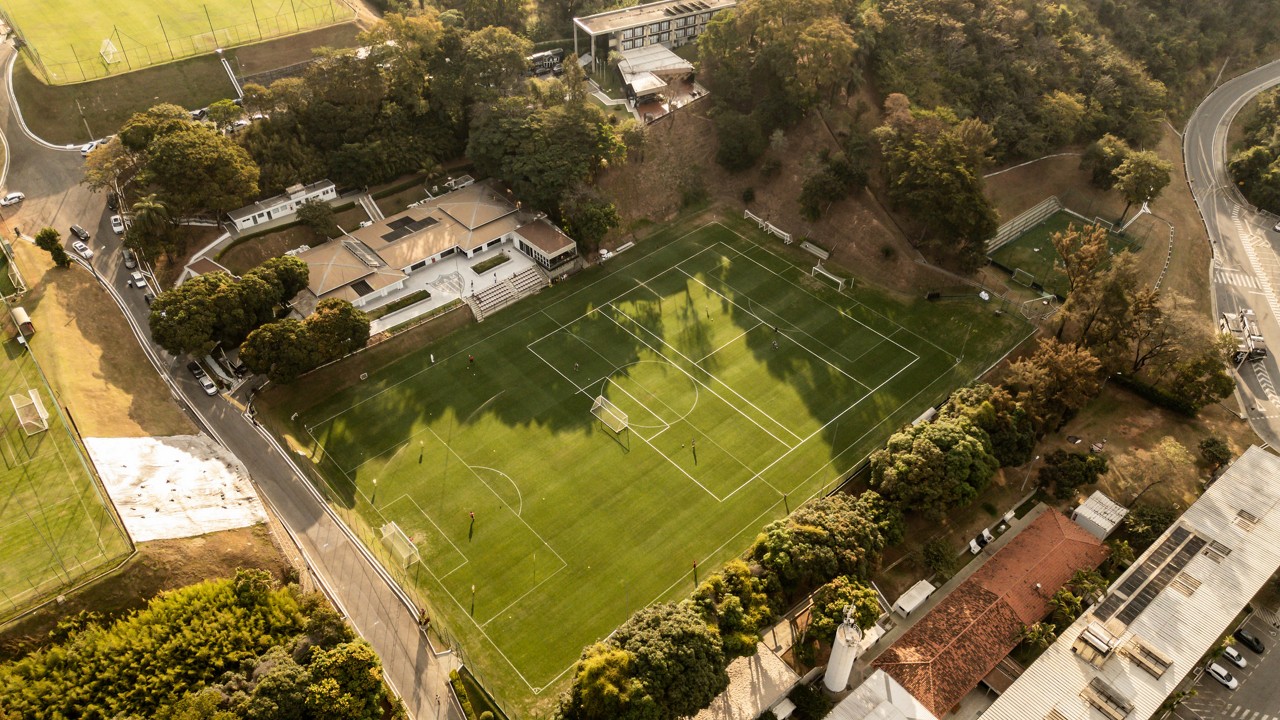 Jogo-treino foi disputado neste domingo na Cidade do Galo