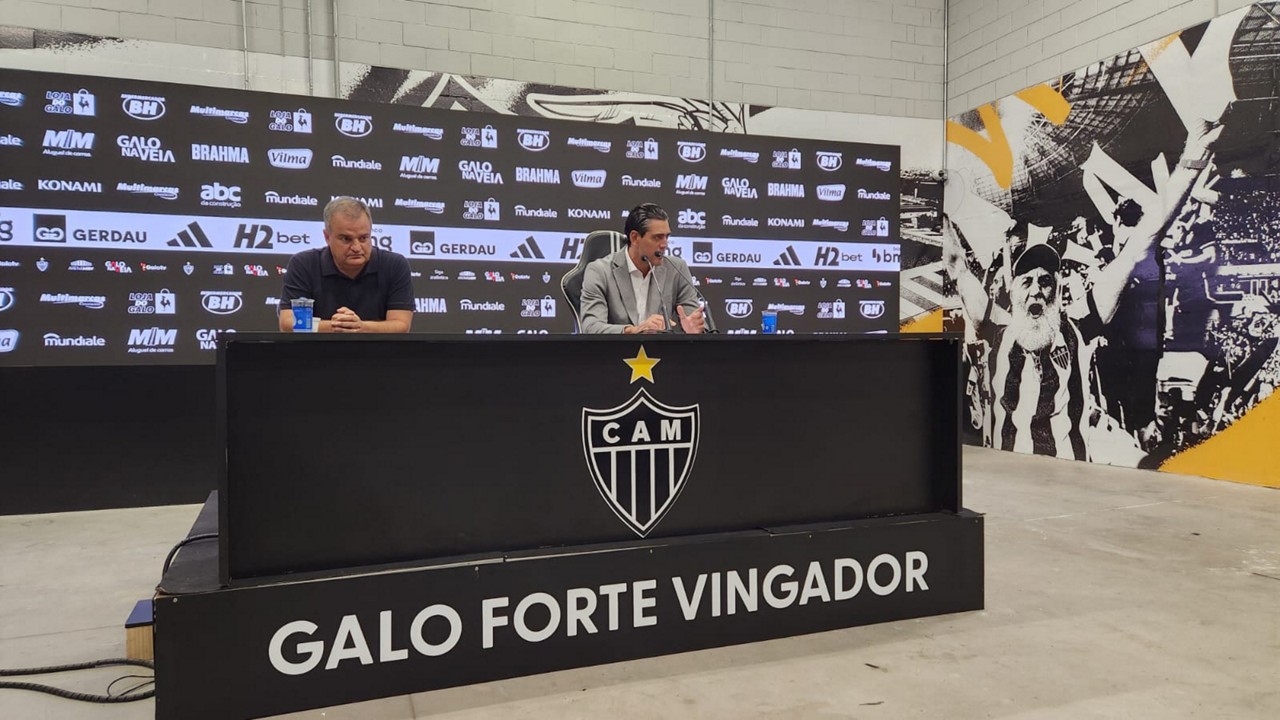 Bracks foi apresentado na Arena MRV na tarde desta sexta-feira (24)