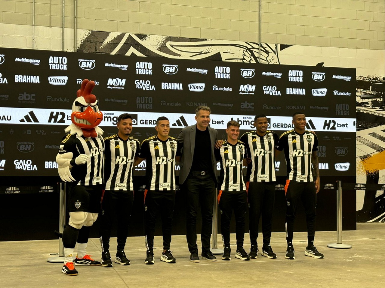 Gabriel Menino, Cuello, Natanael, Junior Santos e Patrick são os reforços do Atlético