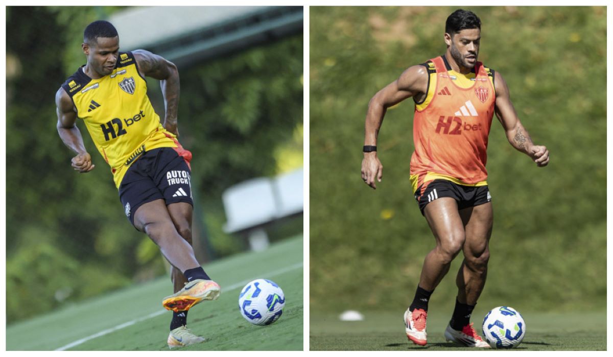 Júnior Santos e Hulk estão recuperados de lesão