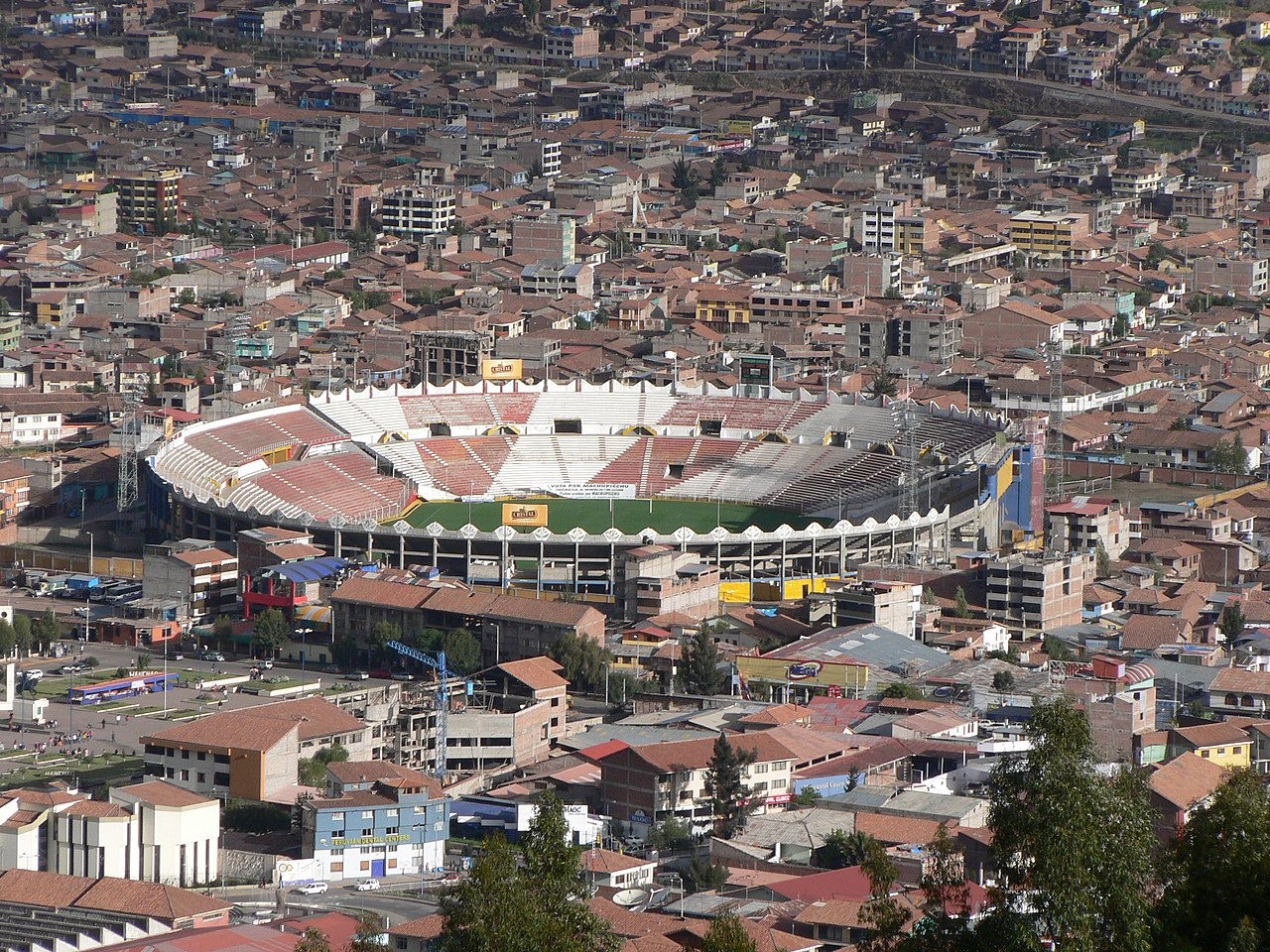 Estádio Garcilaso de la Vega, onde Atlético irá enfrentar o Cienciano