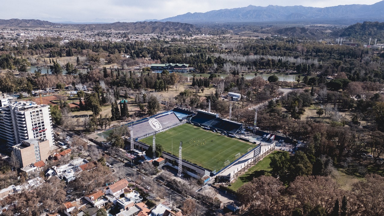 Estádio Feliciano Gambarte, onde será a partida contra o Godoy Cruz