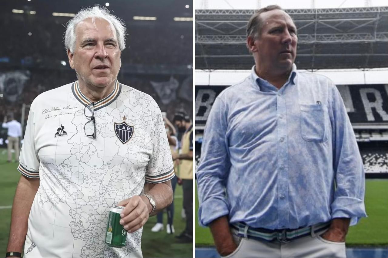 Rubens Menin e John Textor são os principais investidores de Atlético e Botafogo, respectivamente