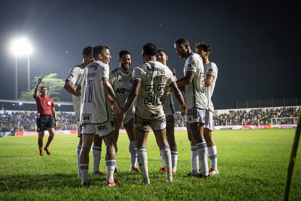 Atlético venceu o Tocantinópolis-TO por 2 a 0 e avançou para a segunda fase da Copa do Brasil