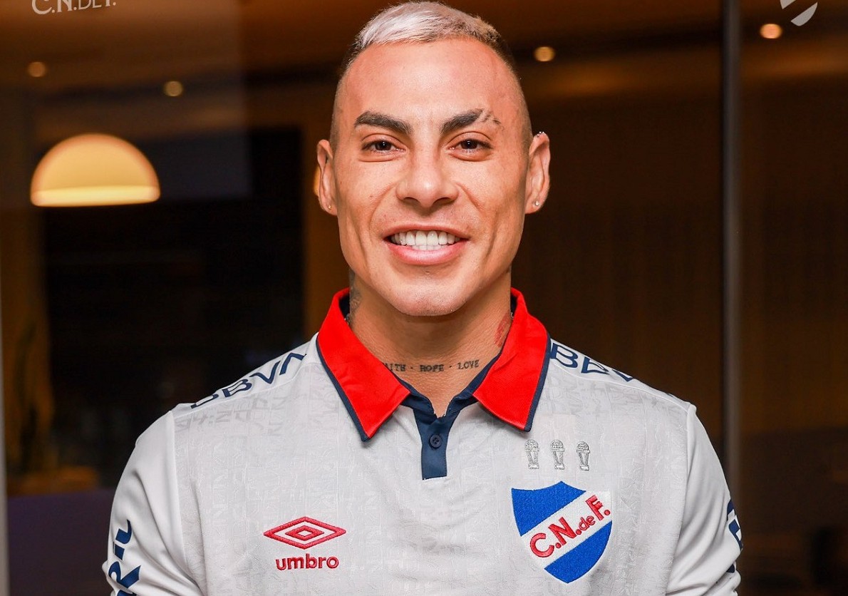 Atacante Eduardo Vargas foi anunciado oficialmente pelo Nacional, do Uruguai