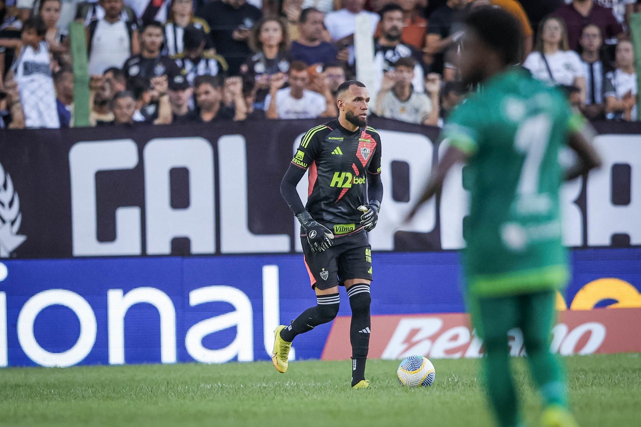 Goleiro atleticano não foi muito exigido contra o Tocantinópolis, mas ou mais um jogo sem sofrer gol