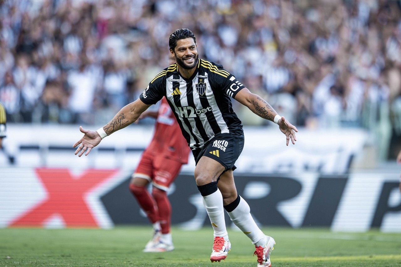 Atacante Hulk é o artilheiro do Atlético na atual temporada com oito gols marcados