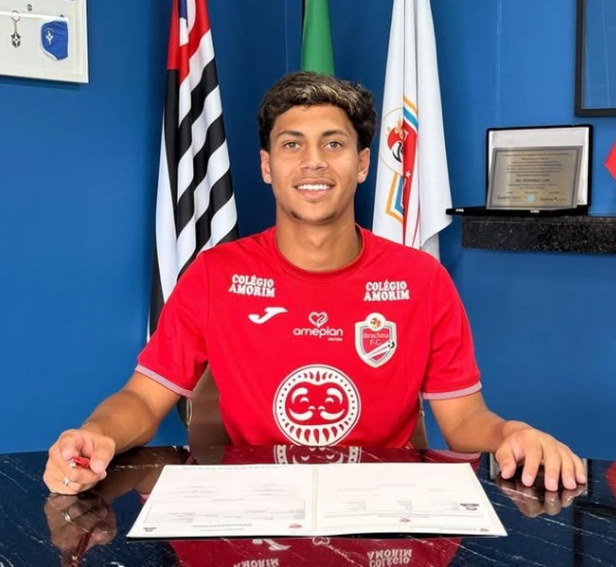 Filho de Hulk assina com o Ibrachina