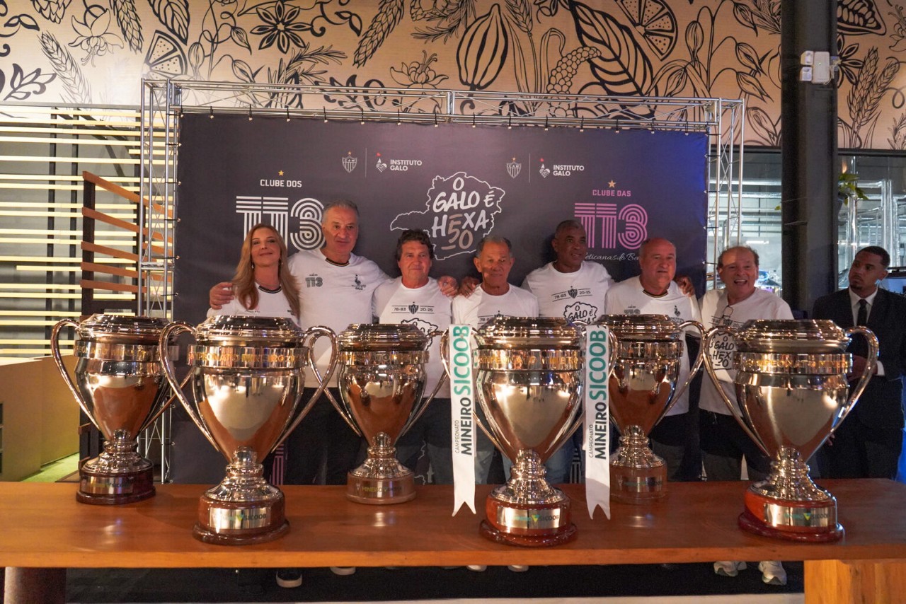 Instituto Galo promoveu uma festa pela conquista do hexacampeonato Mineiro