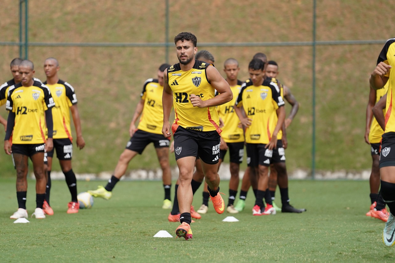 Atacante Luiz Filipe fez três jogos pelo Atlético este ano, mas não se destacou