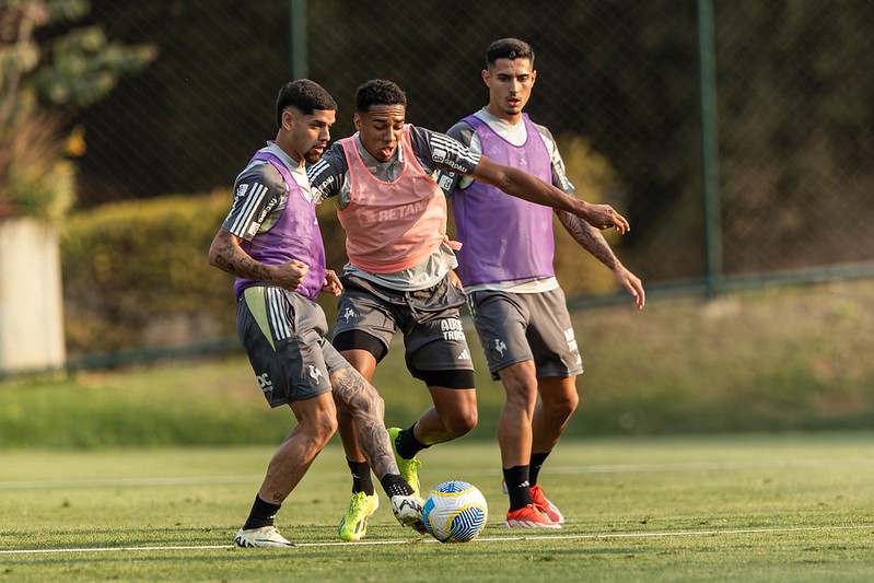 Atlético fechou a preparação nesta sexta-feira (27/9) para encarar o Palmeiras