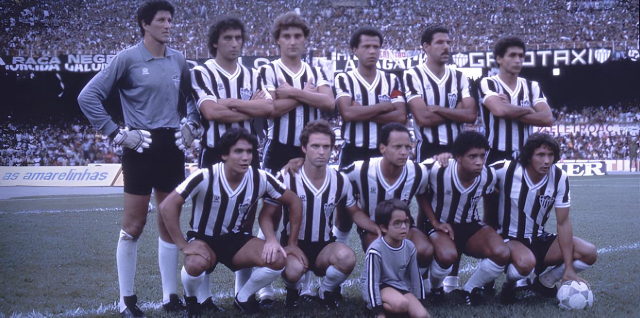 Time do Atlético pentacampeão em 1982