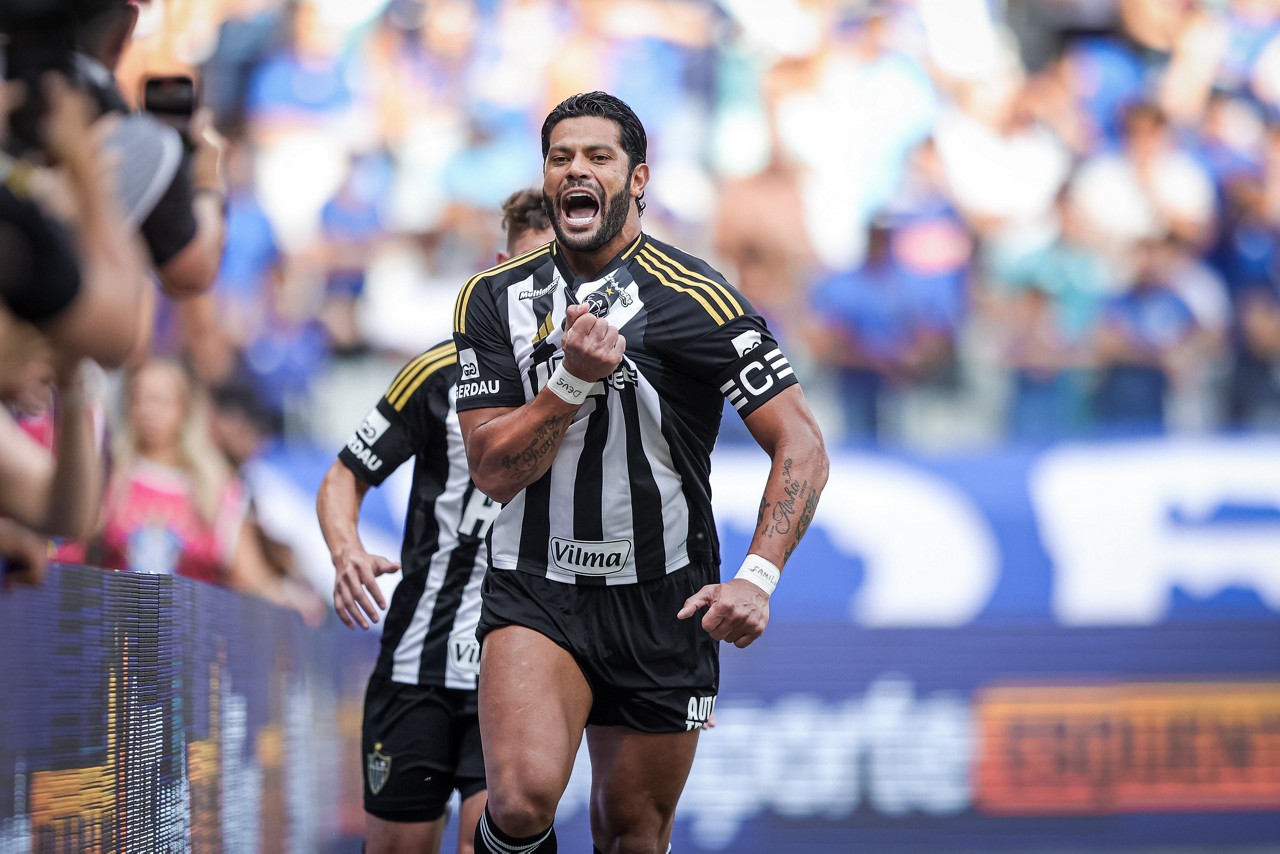 Hulk conquistou a artilharia do Campeonato Mineiro pela quarta vez consecutiva