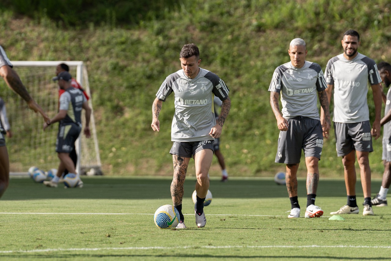 O meia Bernard ainda não marcou gols desde o retorno dele ao Atlético
