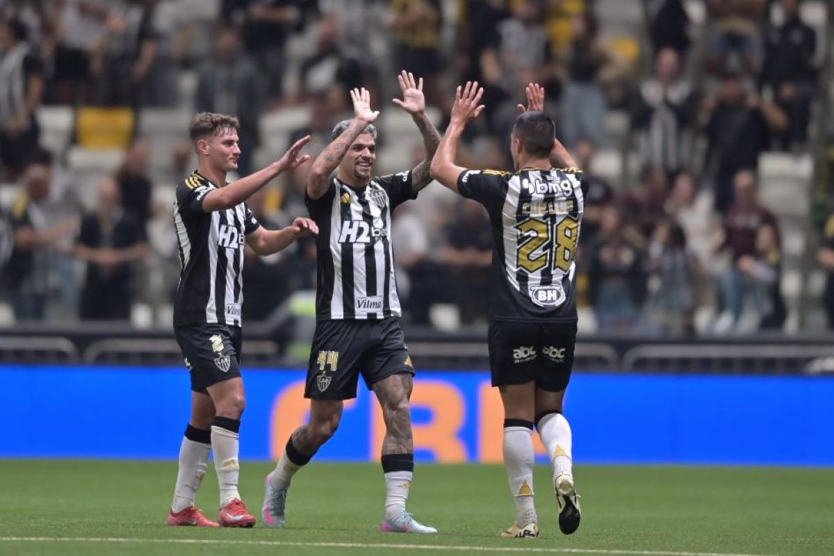 Galo tem três jogos e três vitórias na "nova Arena MRV"