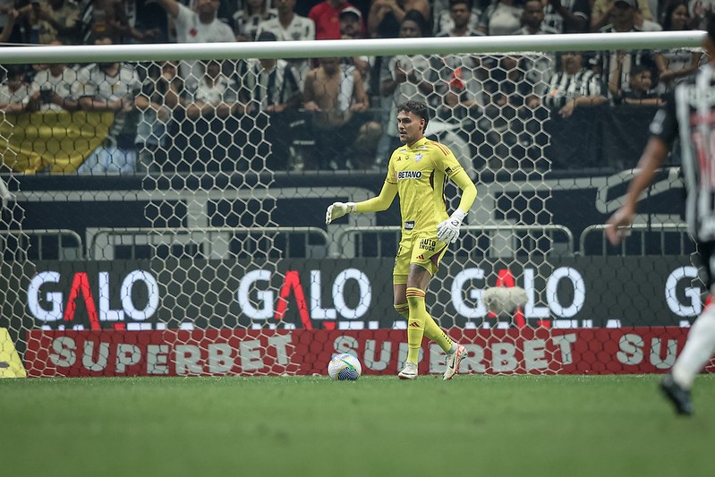 Goleiro formado na base do Galo já  teve uma importante sequência nesta temporada durante contusão do titular Everson