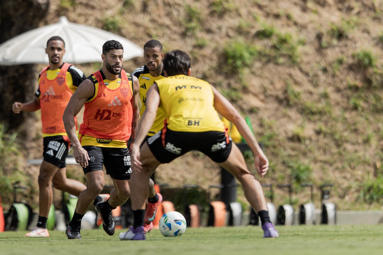 Treinamento do Atlético na Cidade do Galo