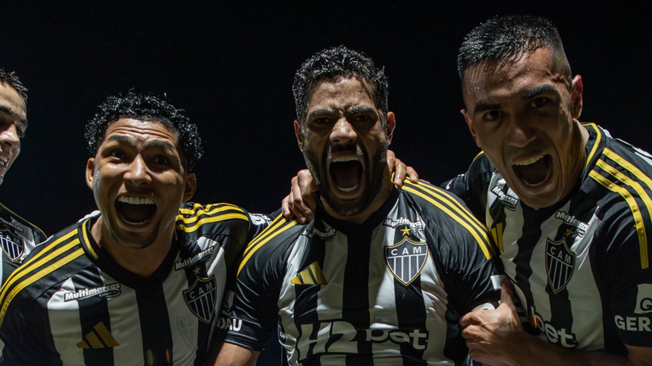 Trio de ataque do Atlético